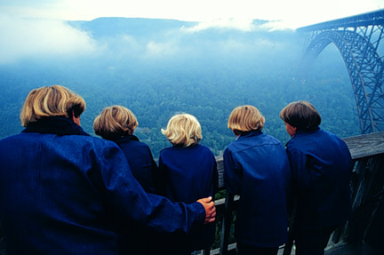 Brothers at New River Bridge