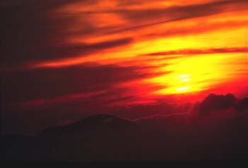 Sunrise on the Blue Ridge Parkway