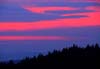 Blue Ridge Barkway Sunset