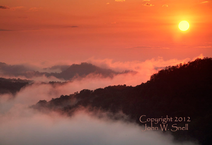 Chimney Rock Sunset