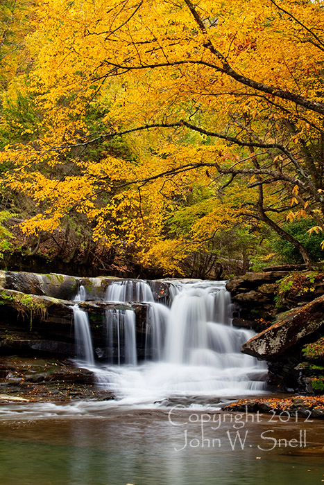 Dunloup Creek Falls