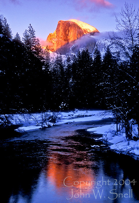 Half Dome Reflection, Yosemite