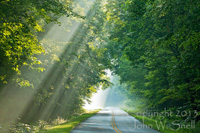 Light Rays on the Parkway