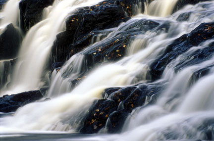 Downstream from Bond Falls