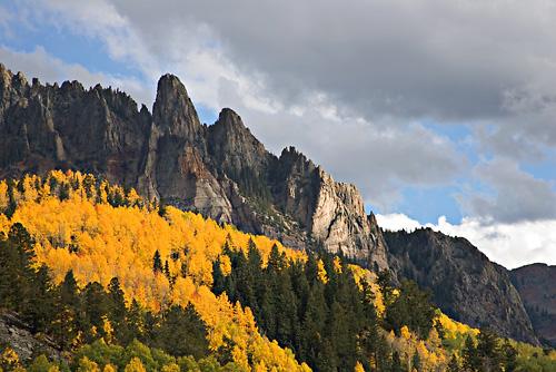 Peaks above Ophir