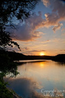 Sunrise on Nolin Lake